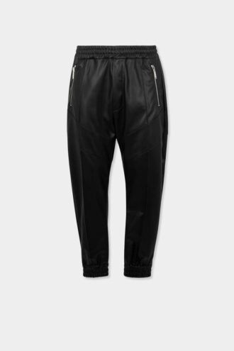 Faux Leather Jogging Pant