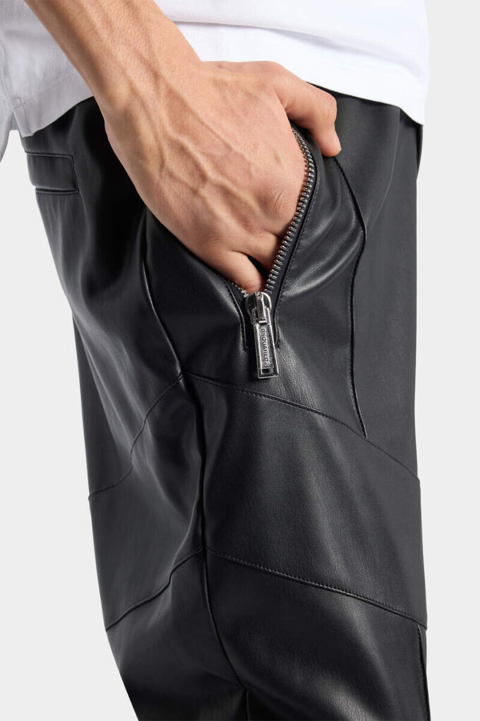 Faux Leather Jogging Pant Faux Leather Jogging Pant