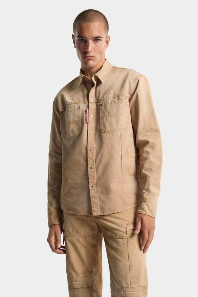 Garment Dyed Carpenter Shirt Garment Dyed Carpenter Shirt