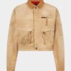 Garment Dyed Utility Distressed Bomber Garment Dyed Utility Distressed Bomber