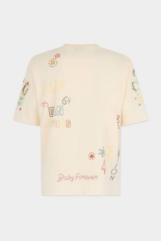 Handmade Scribbles Loose Fit T-Shirt