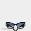 Hype Green Horn Sunglasses Hype Green Horn Sunglasses