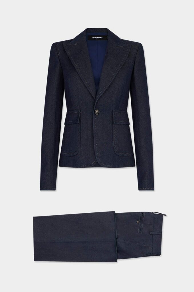 Indigo Wash Denim Suit Indigo Wash Denim Suit