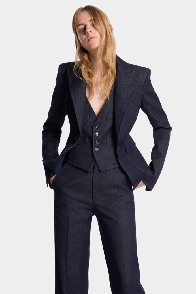 Indigo Wash Denim Suit Indigo Wash Denim Suit
