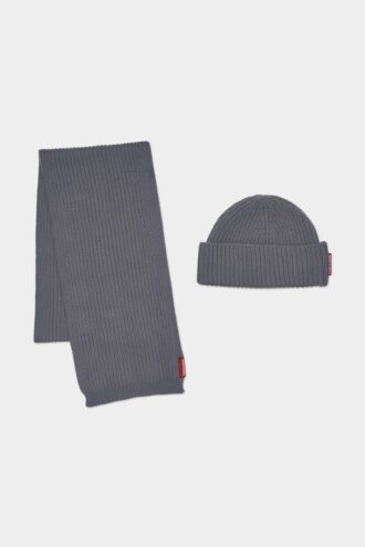 Knit Scarf Beanie Gift Box
