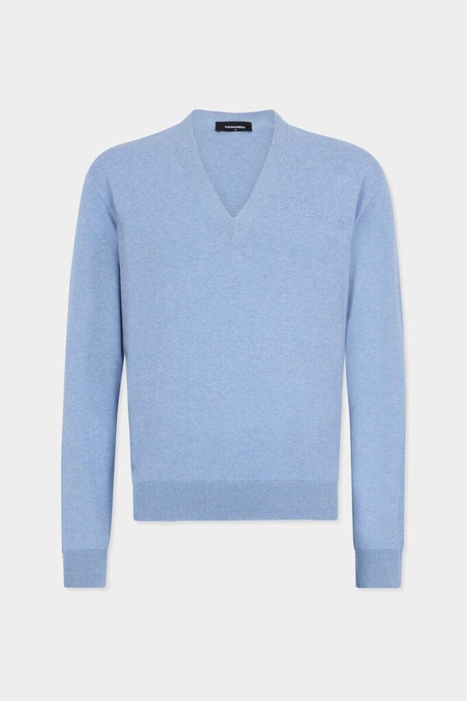 Knit V Neck Pullover Knit V Neck Pullover