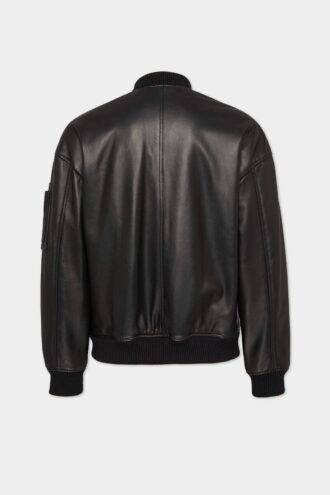 Leather Bomber Leather Bomber