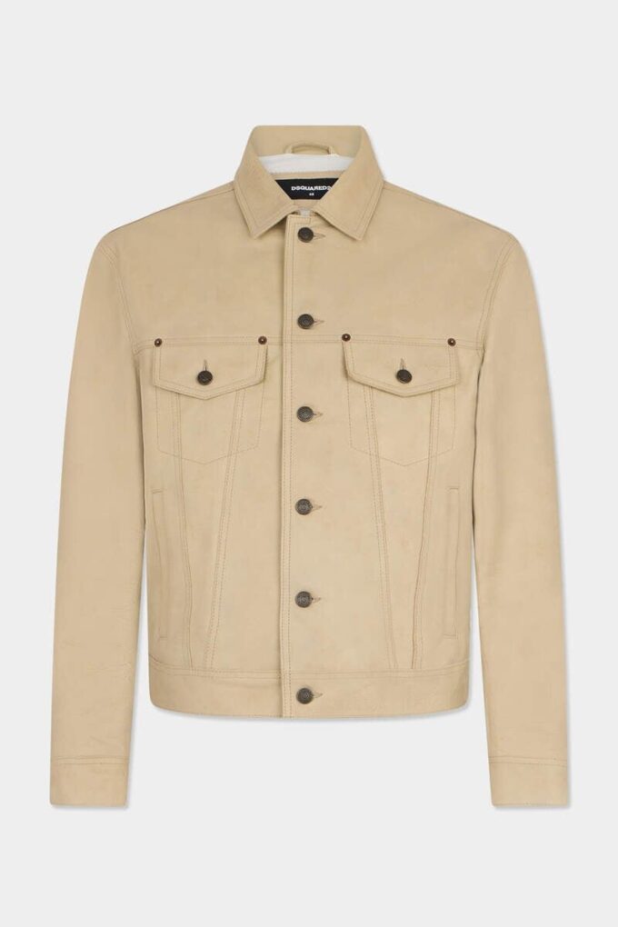 Leather Jean Jacket Leather Jean Jacket