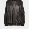 Leather Oversize Cyprus Bomber Leather Oversize Cyprus Bomber