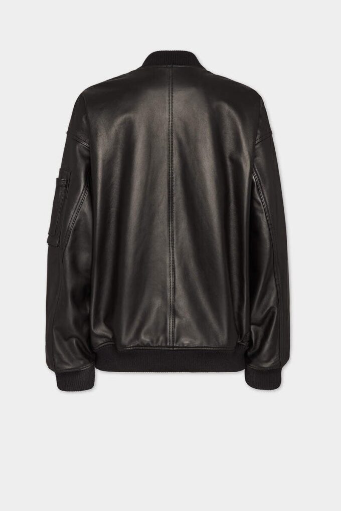 Leather Oversize Cyprus Bomber Leather Oversize Cyprus Bomber