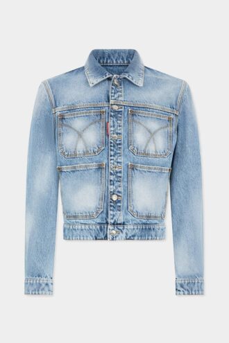 Light Diagonale Wash 70’S Jean Jacket Light Diagonale Wash 70’S Jean Jacket