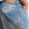 Light Dirty Wash Loose Twist Jeans