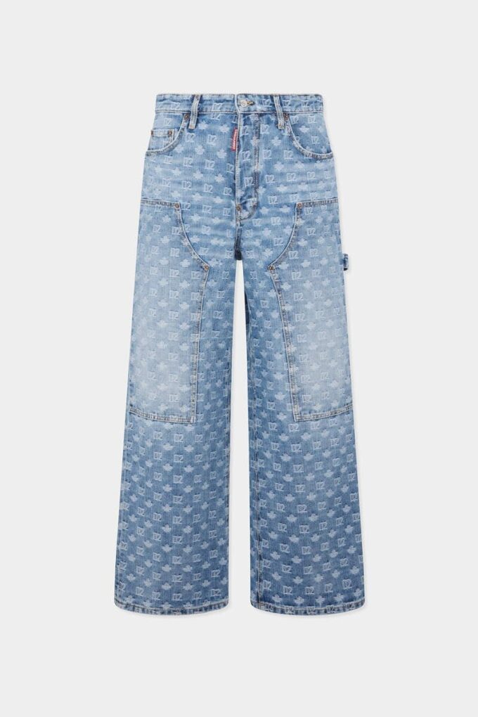 Light Wash Baggy Carpenter Jeans Light Wash Baggy Carpenter Jeans