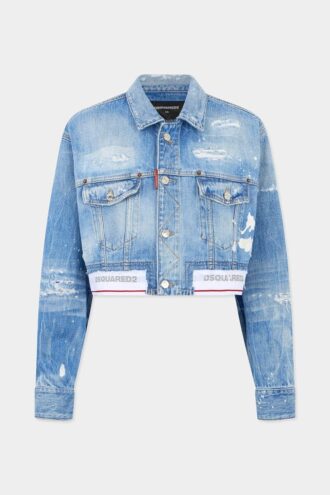 Light Wash Boxy Jean Jacket Light Wash Boxy Jean Jacket