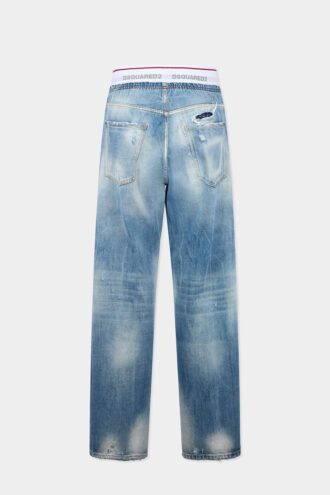 Light Wash Denim Jogger