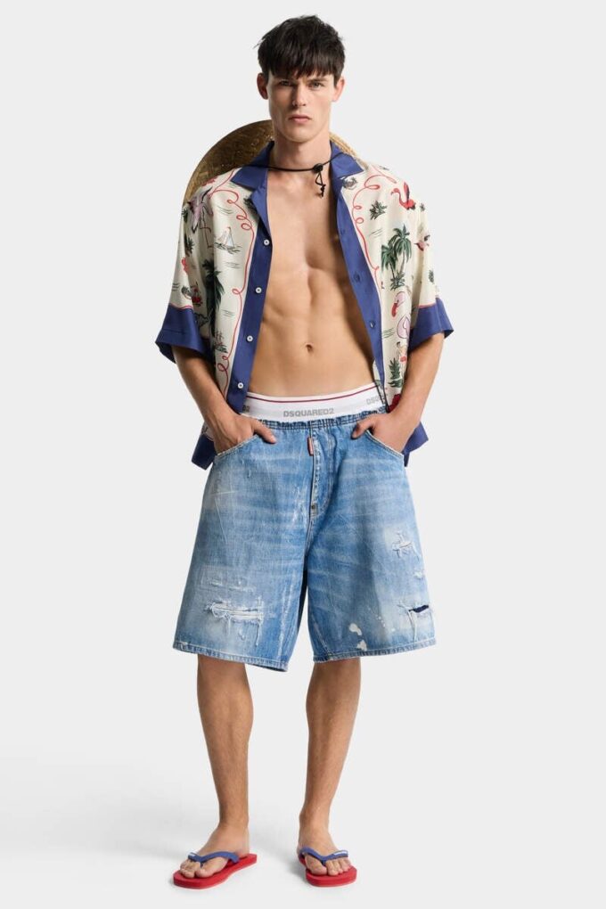 Light Wash Surfer Shorts Light Wash Surfer Shorts