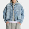 Light Wash Utility Jean Jacket Light Wash Utility Jean Jacket
