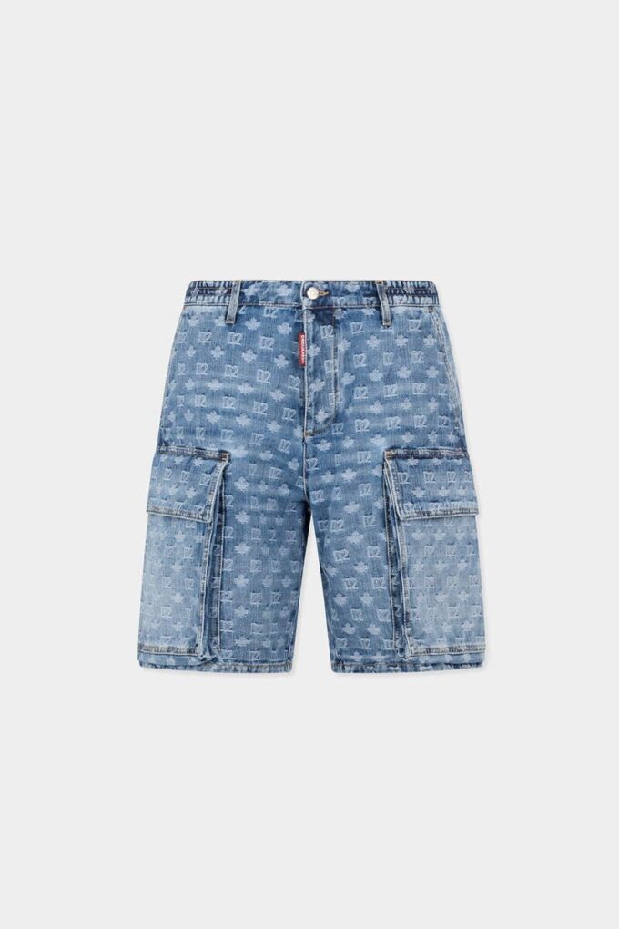 Light Wash Utility Shorts Light Wash Utility Shorts