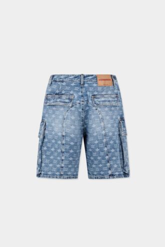 Light Wash Utility Shorts Light Wash Utility Shorts