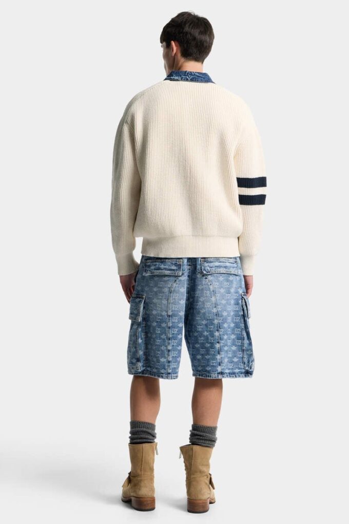 Light Wash Utility Shorts Light Wash Utility Shorts