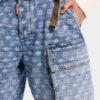 Light Wash Utility Shorts Light Wash Utility Shorts