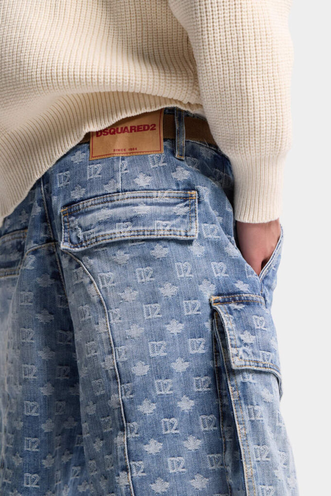 Light Wash Utility Shorts Light Wash Utility Shorts