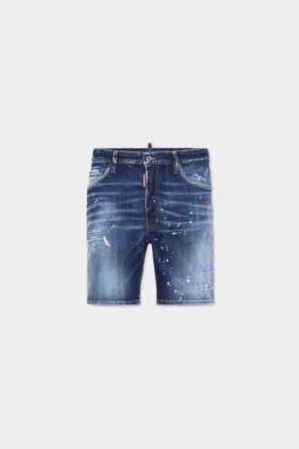 Medium Red Spots Wash Marine Shorts Medium Red Spots Wash Marine Shorts