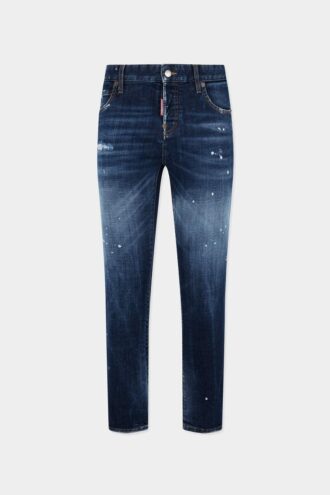 Medium Red Spots Wash Teddy Jeans Medium Red Spots Wash Teddy Jeans
