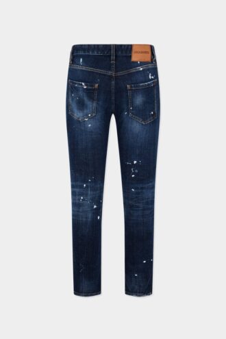 Medium Red Spots Wash Teddy Jeans Medium Red Spots Wash Teddy Jeans