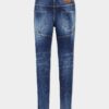 Medium Red Spots Wash Tidy Biker Jeans Medium Red Spots Wash Tidy Biker Jeans