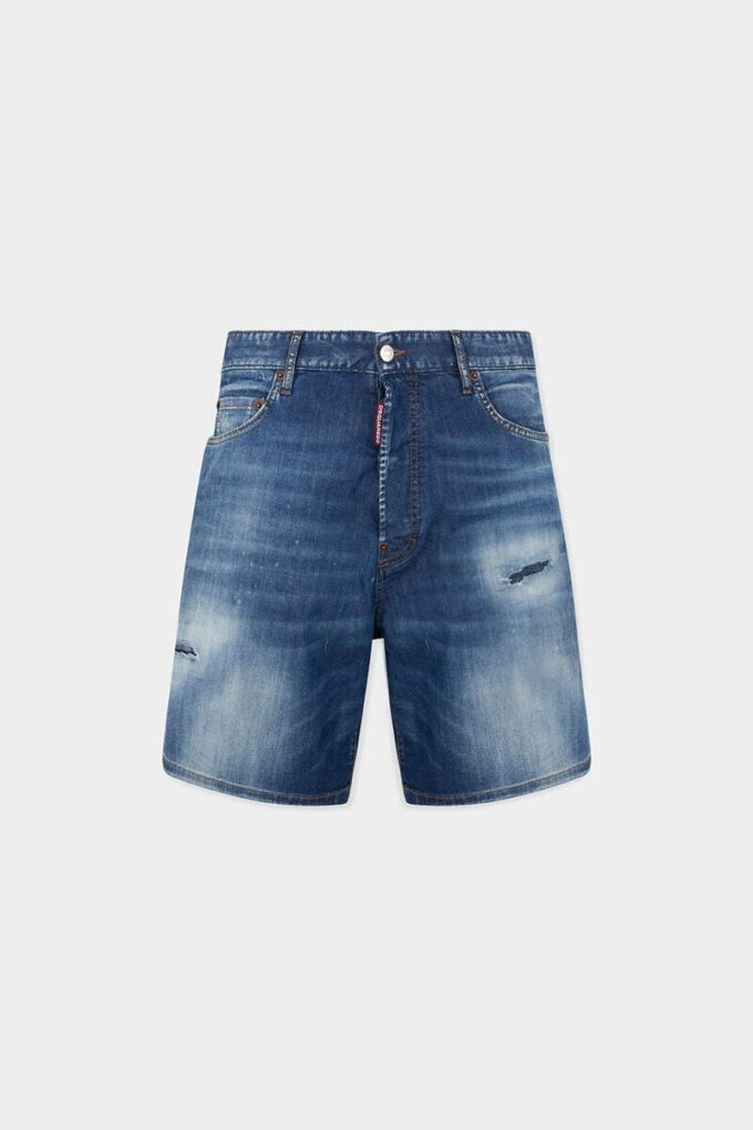Medium Wash Boxer Shorts Medium Wash Boxer Shorts