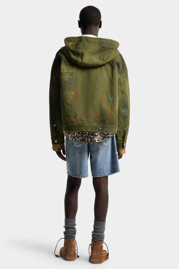 Medium Wash Boxer Shorts Medium Wash Boxer Shorts