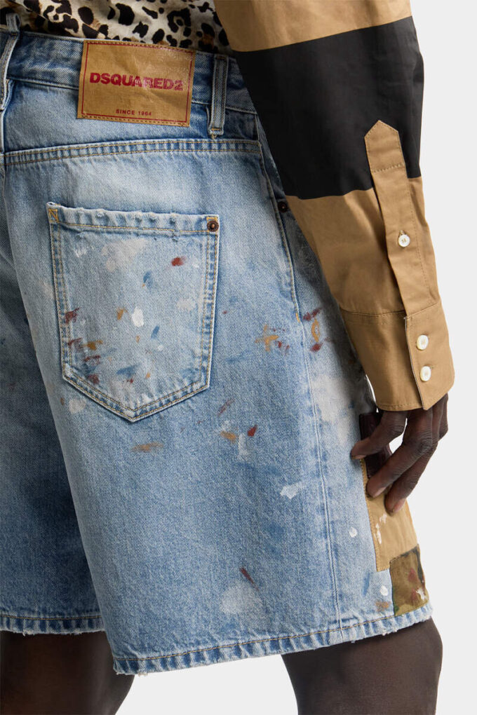 Medium Wash Boxer Shorts Medium Wash Boxer Shorts