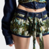 Monkey Business Denim Mix Balloon Hot Pants Monkey Business Denim Mix Balloon Hot Pants