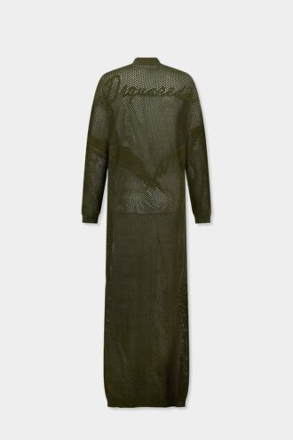 Open Work Knit Dress