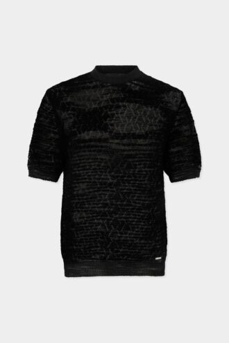 Open Work Knit T-Shirt Open Work Knit T-Shirt