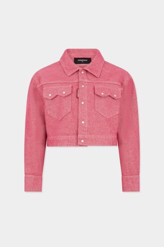 Oxford Denim Boxy Jean Jacket Oxford Denim Boxy Jean Jacket