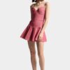 Oxford Denim Flouncy Dress Oxford Denim Flouncy Dress