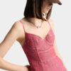 Oxford Denim Flouncy Dress Oxford Denim Flouncy Dress