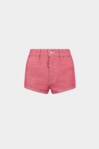 Oxford Denim High Waist Hot Pants Oxford Denim High Waist Hot Pants