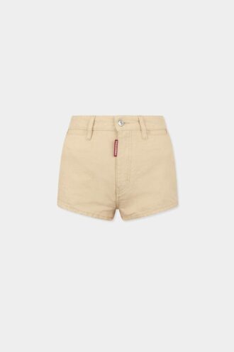 Oxford Denim High Waist Hot Pants Oxford Denim High Waist Hot Pants