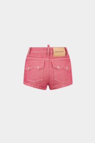 Oxford Denim High Waist Hot Pants Oxford Denim High Waist Hot Pants