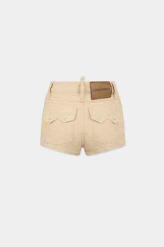 Oxford Denim High Waist Hot Pants Oxford Denim High Waist Hot Pants