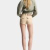 Oxford Denim High Waist Hot Pants Oxford Denim High Waist Hot Pants