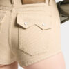 Oxford Denim High Waist Hot Pants Oxford Denim High Waist Hot Pants