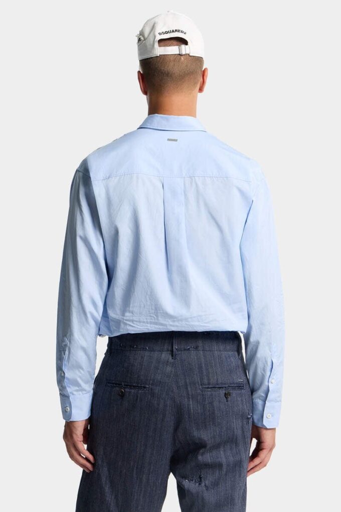 Raw-Cut Dropped Shoulder Shirt Raw-Cut Dropped Shoulder Shirt