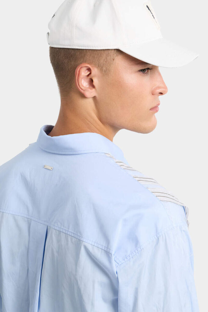 Raw-Cut Dropped Shoulder Shirt Raw-Cut Dropped Shoulder Shirt