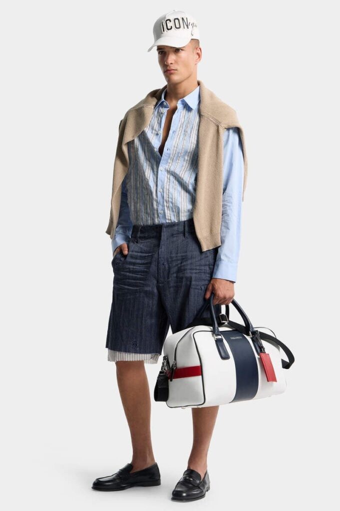 Raw-Cut Dropped Shoulder Shirt Raw-Cut Dropped Shoulder Shirt