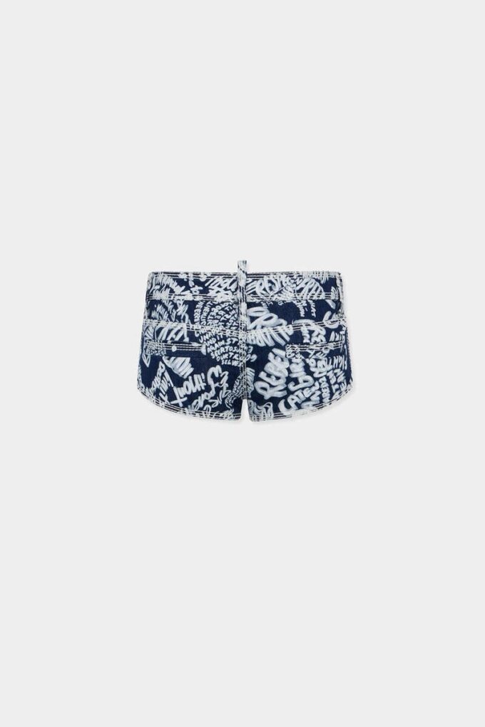 Rebel Hibiscus Dark Flower Wash Shorts Rebel Hibiscus Dark Flower Wash Shorts