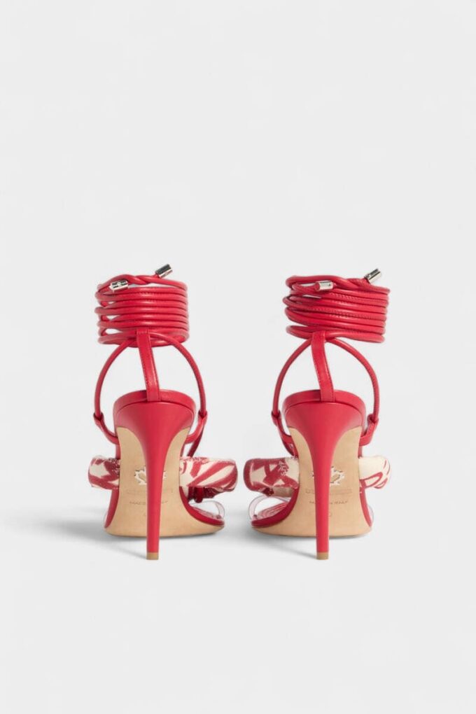 Rebel Hibiscus Heeled Sandals Rebel Hibiscus Heeled Sandals